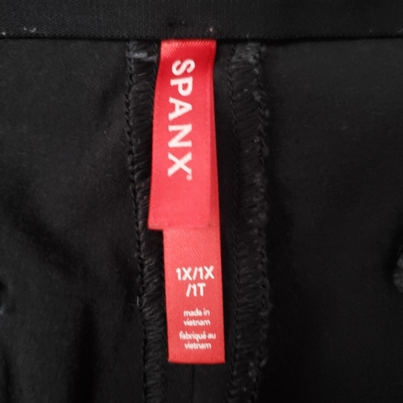 SPANX Polished Kick Flare Pull-On Cropped Pants Size 1X - Picture 8 of 13